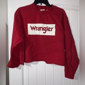 Cropped wrangler sweatshirt